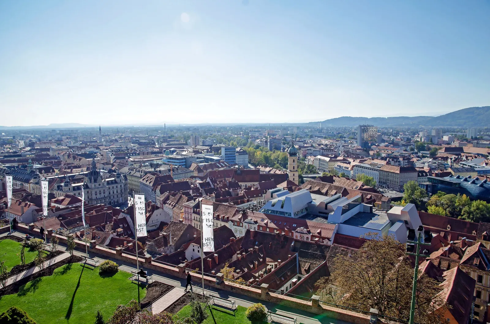 Graz from the Schlossberg