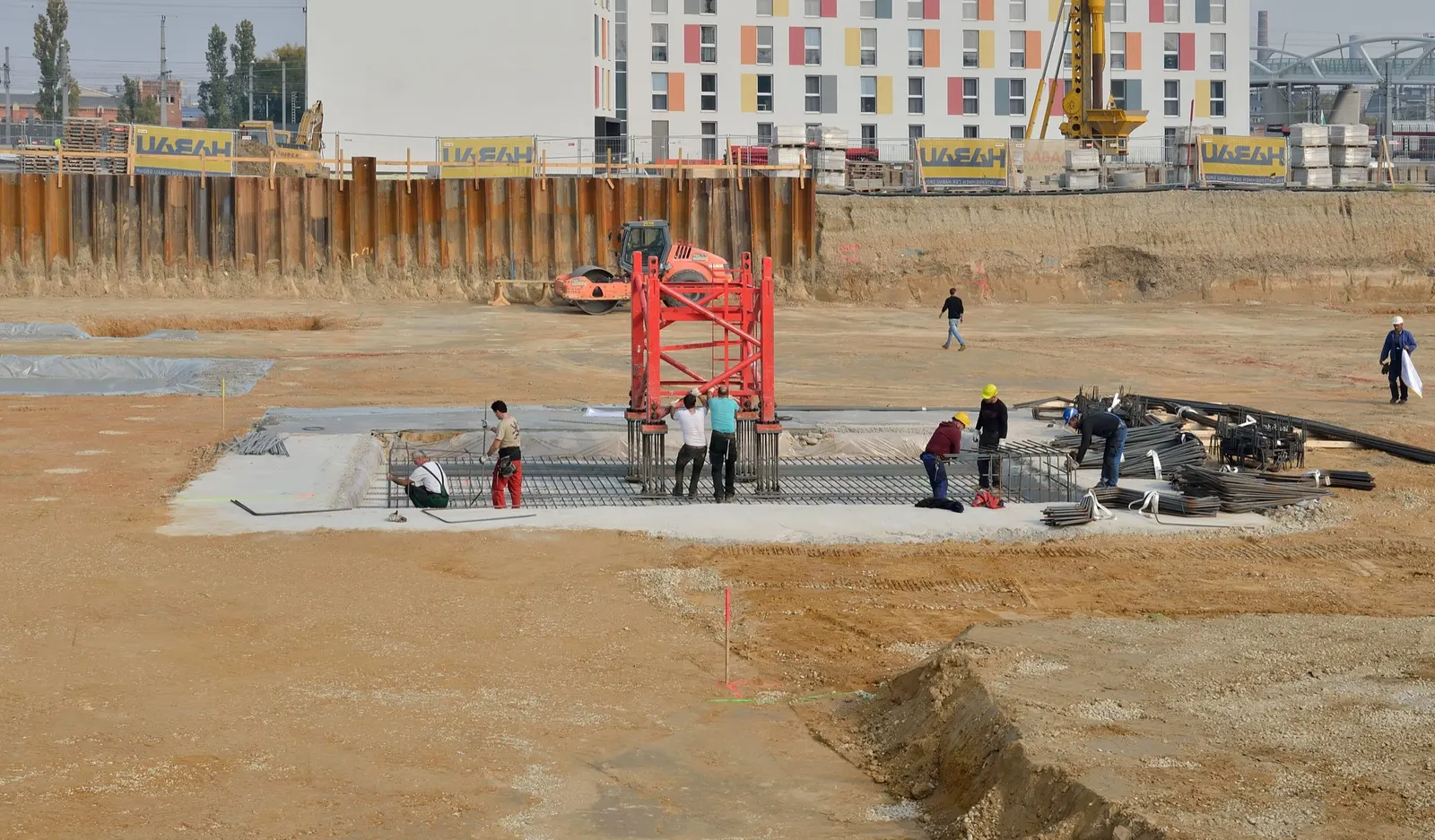 Construction site, Vienna