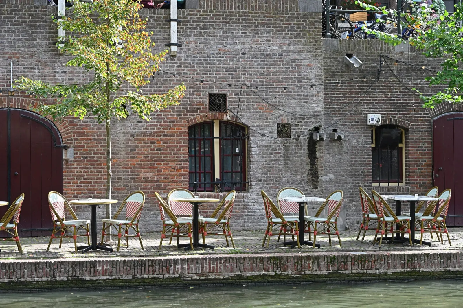 The Oudegracht wharf, Utrecht
