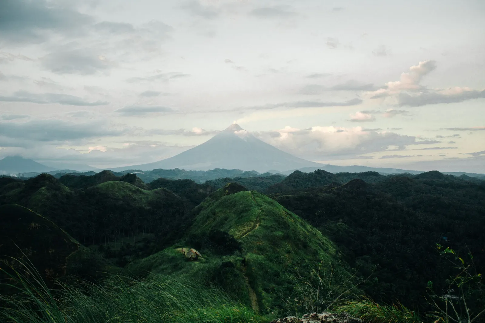 Mayon from the hills of Albay