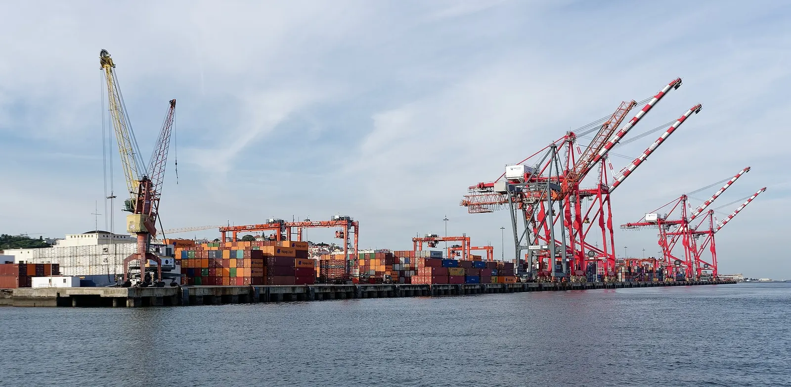 Port cranes, Lisbon